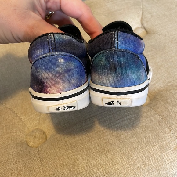 Vans Kids Galaxy Sneakers - Blue and Purple - Picture 4 of 5